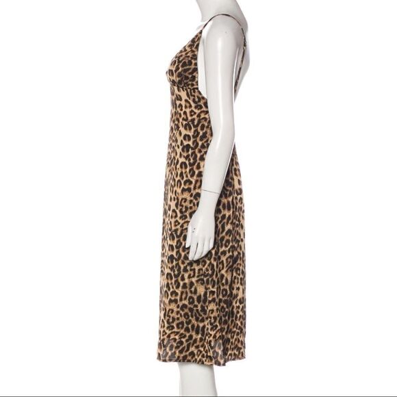 LPA Lunetta Leopard Print Slip Dress - Picture 3 of 6